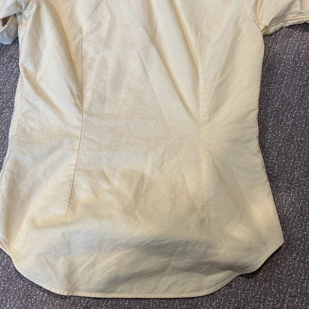 Ralph Lauren Yellow Button Down Shirt - Picture 5 of 6